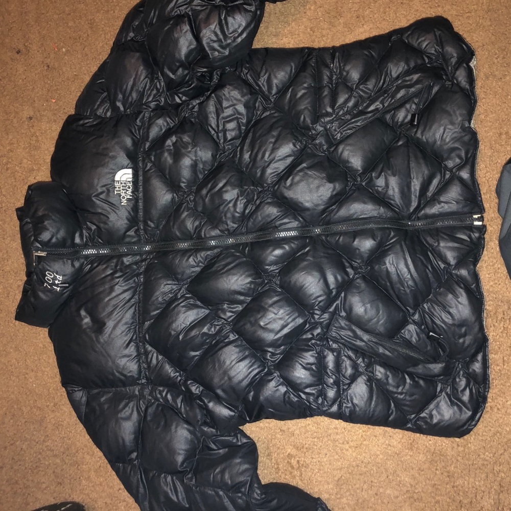 vintage north face puff jacket
